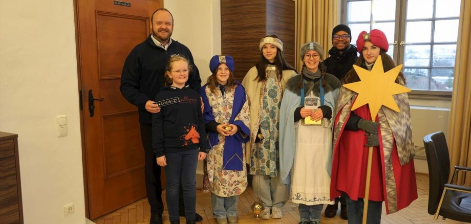 Sternsinger der Pfarrei St. Georg aus Neustadt