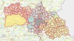 Jagdreviere in NEW
© Landkreis Neustadt an der Waldnaab Übersichtskarte mit dargestellten Grenzen bezüglich der Jagdreviere im Landkreis Neustadt an der Waldnaab
