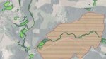 Naturschutzgebietekarte
© Bayerische Vermessungsverwaltung Luftbildkarte mit grün hervorgehobenen Schutzflächen und einer schraffierten Fläche, die ein größeres Naturschutzgebiet in einer bewaldeten Landschaft darstellt