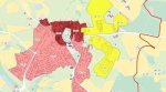 VBORIS-Flächennutzungskarte - Gutachterausschuss
© Bayerische Vermessungsverwaltung Karte mit farblich markierten Flächen zur Darstellung von Nutzungseinheiten in einer Gemeinde