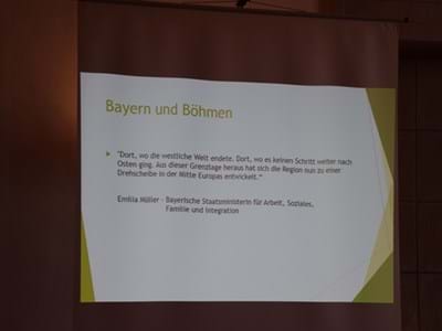 Projekt Bayern und Böhmen an der Goldenen Straße