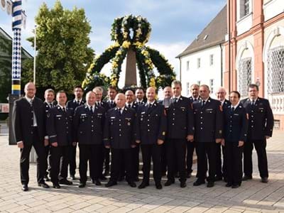 Führungsspitzen der Landkreisfeuerwehren