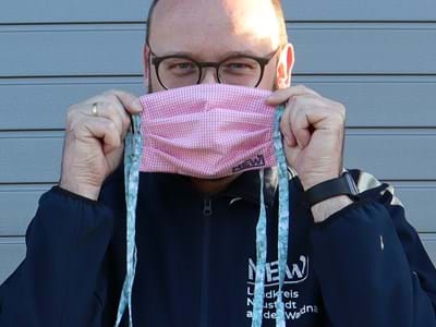 Landrat Andreas Meier appelliert an die Menschen in der Nordoberpfalz: „Bitte tragen Sie in der Öffentlichkeit einen Mund-Nasen-Schutz!“