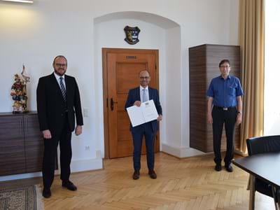 Beförderung Dr. Scheidler zum Leitenden Regierungsdirektor