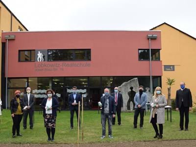 Startschuss für das Projekt "Blühender Neustädter Schulhügel"