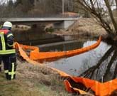 Am 29.03.2025 übten die Einsatzkräfte den Ernstfall bei einem Leck an der Ölpipeline